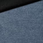 Velours Dekostoff – Smoky Jeansblau meliert