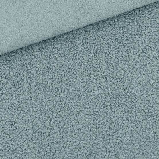 Double Face Boucle Teddyfleece Dusty Altmint