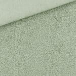 Double Face – Bouclé Teddyfleece – Earth Green