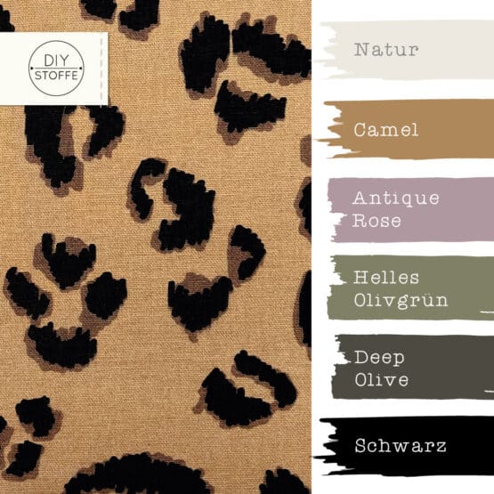 Farbkombi Halbpanama Leo Camel