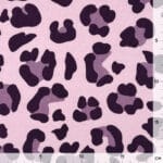 French Terry – Sommersweat – Big Leo Dots – Lavendel Rosa