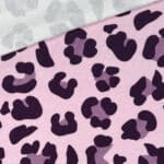 French Terry – Sommersweat – Big Leo Dots – Lavendel Rosa