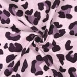 French Terry – Sommersweat – Big Leo Dots – Lavendel Rosa