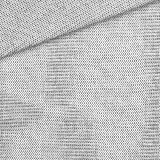 Jacquard Baumwollstoff Mittelschwer Hellgrau 1
