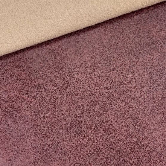 Kunstleder Dunkles Antique Rose 1