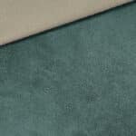 Kunstleder Shiny Suede Look Dunkle Jade Salbei Strukturiert 2