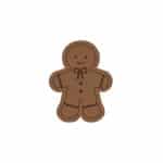 Label Lebkuchenfigur – 41 x 53 mm – Camel Braun