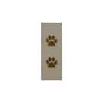 Label Loop Paw – 20 x 54 mm – Tan Beige