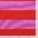 Leichter Canvas Blockstreifen Rot Helles Cassis