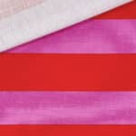 Leichter Canvas Blockstreifen Rot Helles Cassis 2