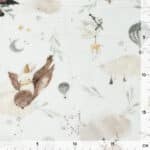 Musselin – Wolkenland & Tiere – Warmweiß
