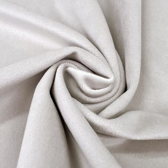 Samt Velour – Dekostoff – Warm Beige Grey