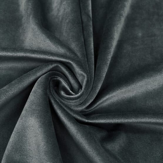 Samt Velour – Dekostoff – Sage Graphite