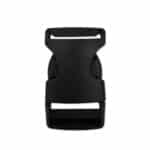 Steckschnalle Kunststoff Schwarz 25mm