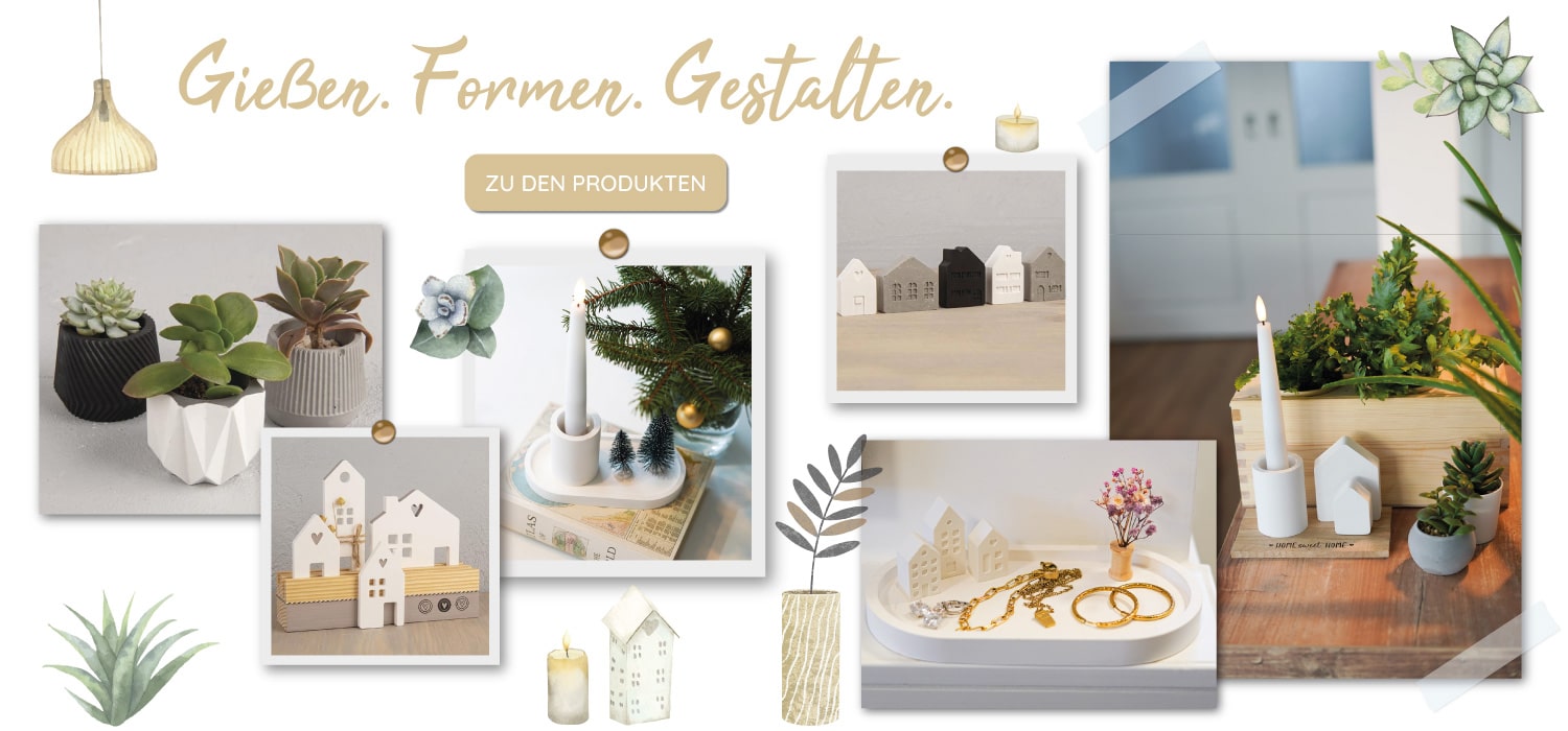 Banner Formen Giessen Gestalten Diy Stoffe