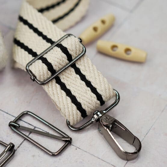 DIY Stoffmix - Gurtband - Knebelknopf - Gurtbandzubehör