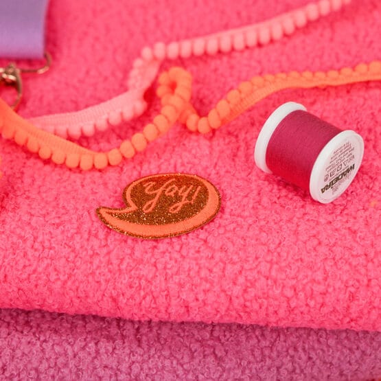 DIY Stoffmix - Garn - Patch - Pomponborte