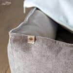 Diy Stoffe Inspiration 588a Hundekoerbchen Tierbett Tierkoerbchen Animal Katzenkoerbchen Velour Deko Dunkles Smoky Beige Label