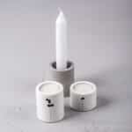 Diy Stoffe Inspiration 589b Giessen Formen Silikon Kerzen Weiss Beton