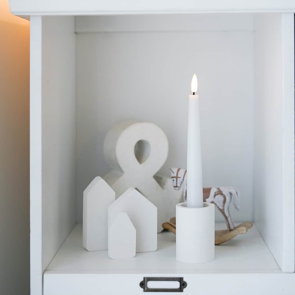 Diy Stoffe Inspiration 589f Giessen Formen Silikon Kerzen Weiss Haus Haeuser