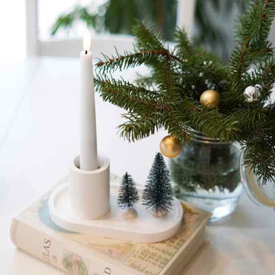 DIY Stoffe Inspiration - Gießen - Formen - Silikon - Kerzen Weiß - Schale