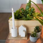 Diy Stoffe Inspiration 589i Giessen Formen Silikon Kerzen Weiss Schale Haus Haeuser Mini Topf Beton Pflanze