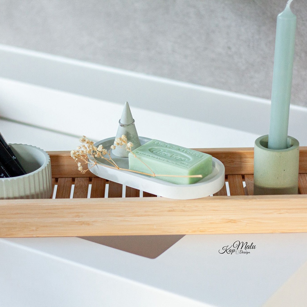 Diy Stoffe Inspiration 589m Giessen Formen Silikon Kerzen Weiss Schale