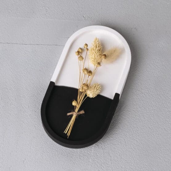 DIY Stoffe Inspiration - Gießen - Formen - Silikon - Weiß - Schale