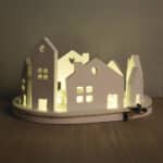 Diy Stoffe Inspiration 590d Giessen Formen Silikon Haus Haeuser Weiss