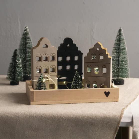 DIY Stoffe Inspiration - Gießen - Formen - Silikon Haus Weiß - Vase - Holzklotz