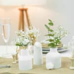 Diy Stoffe Inspiration 591a Giessen Formen Silikon Weiss Vase Basteln Haeuser Jute