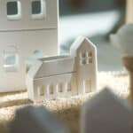 Diy Stoffe Inspiration 592g Giessen Formen Silikon Weiss Haeuser Haus