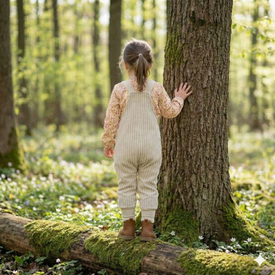 Velvet Breitcord Natur Single Jersey Pastell Blumen Dunkles Natur1 Ki