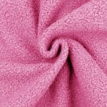 Double Face Boucle Teddyfleece Helles Pink 1