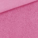 Double Face Boucle Teddyfleece Helles Pink