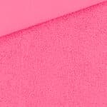 Double Face Boucle Teddyfleece Neon Pink 1
