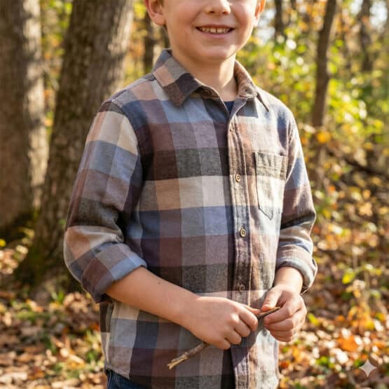 Flanell Hemdstoff Karo Kif