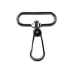 Karabinerverschluss 38mm Anthrazit