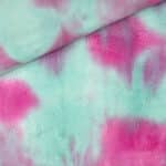 Plueschfleece Cute Monster Mint Pink 2