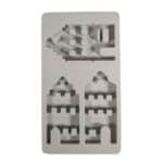 Silikon Giessform 3 Formen Nordic Haeuser 1