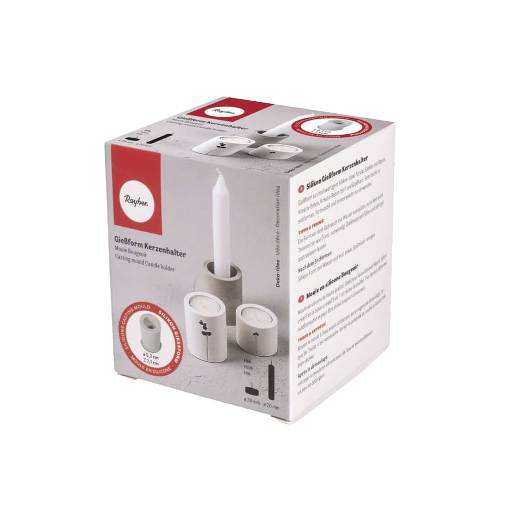 Silikon Giessform Kerzenhalter O 52 X H 71 Mm Silikon Giessform Kerzenhalter O 52 X H 71 Mm