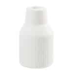 Silikon Giessform Vase 2 Schmal Geriffelt