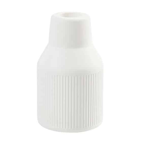 Silikon Giessform Vase 2 Schmal Geriffelt