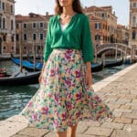 Viskose Emerald Baumwoll Voile Kif