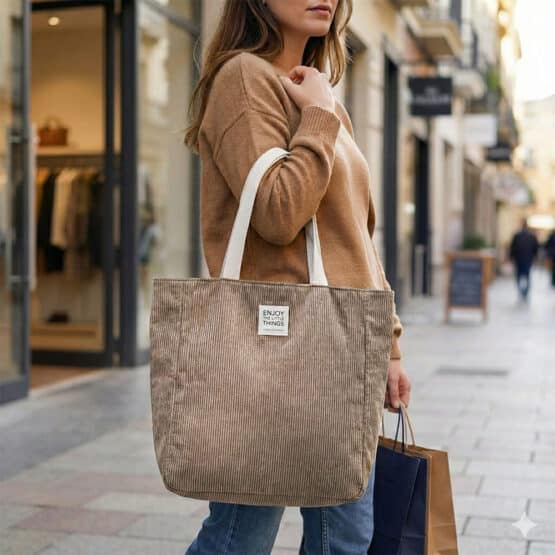 Beschichteter Mini Breitcord Smoky Beige Kik