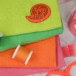 Diy Stoffmix 1325q Garn Pomponborte Patch