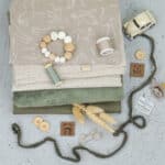 Diy Stoffmix 1328b Pomponborte Label Garn Knopf