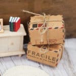 Diy Wichtelwelt 514 Pakete Bedruckt Sideboard Buecher