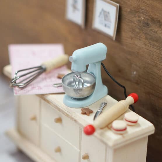 DIY Wichtelwelt - Küchenmaschine - Sideboard - Backutensilien