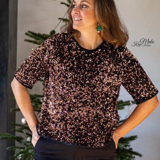 Diy Stoffe Inspiration 592o Paillettenstoff